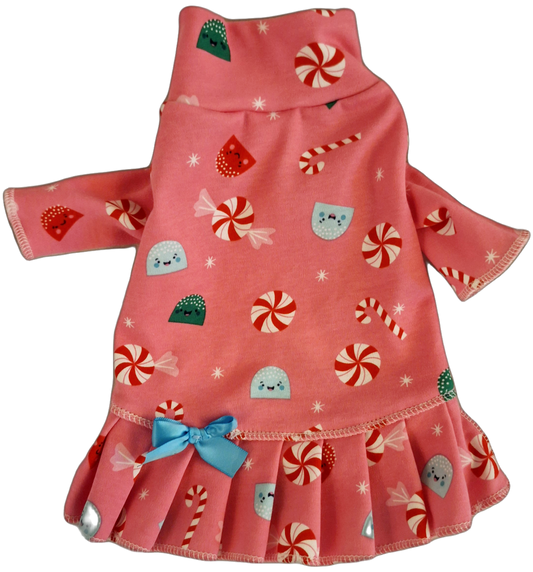 Christmas Gumdrops Turtleneck Dress