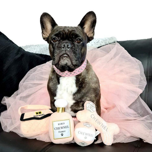 Chewnel Blush Ball Dog Toy