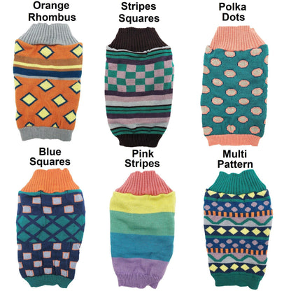 Dog Warm Sweater Knitted Winter Knitwear Clothes Small Large Pet Cat Puppy