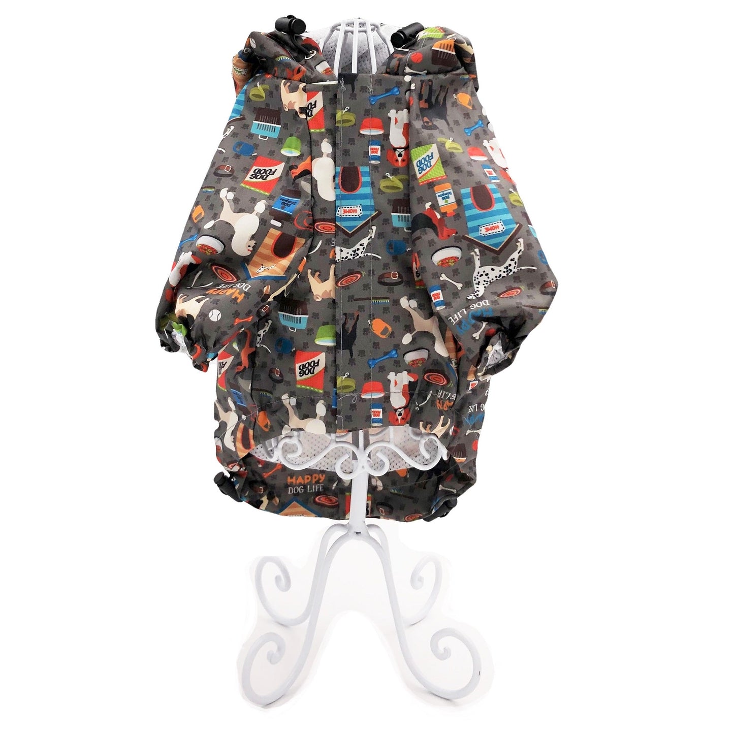 Raincoat for Small Dogs Jacket Hooded Waterproof Rainwear
