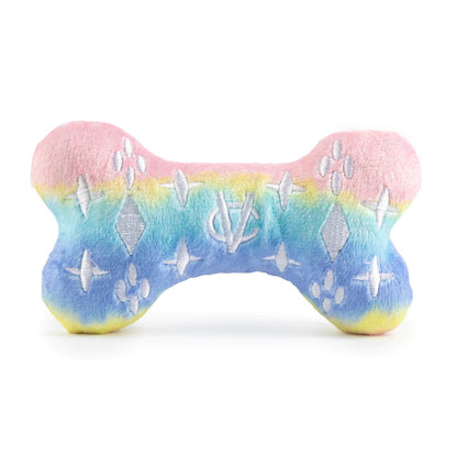 Pink Ombre Chewy Vuiton Bone Toy