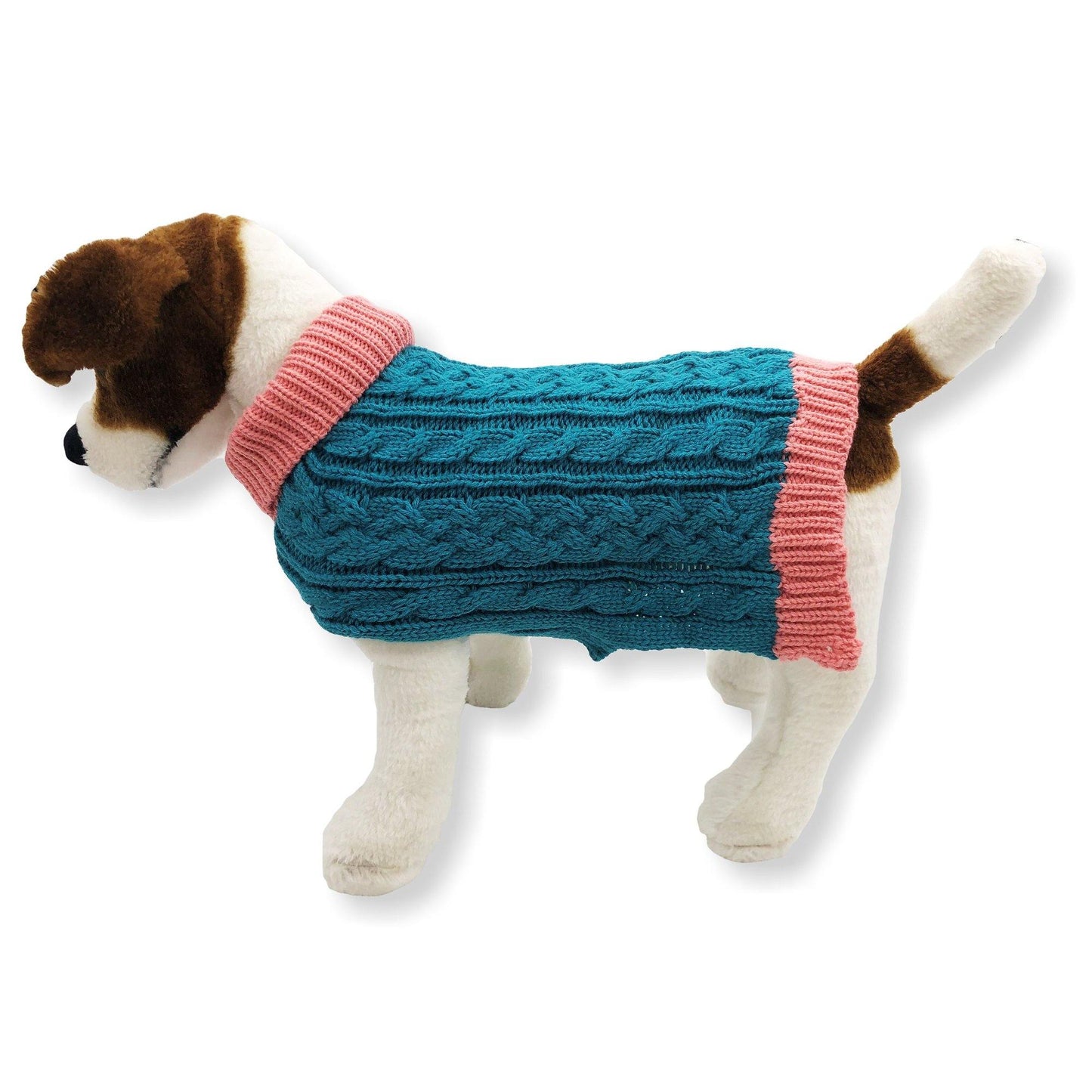 Dog Knitted Sweater Warm Winter Knitwear Clothes Small Large Pet Cat Puppy