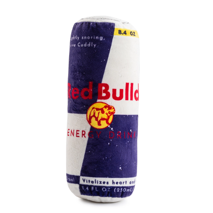 Red Bull Dog Energy Drink Dog Toy