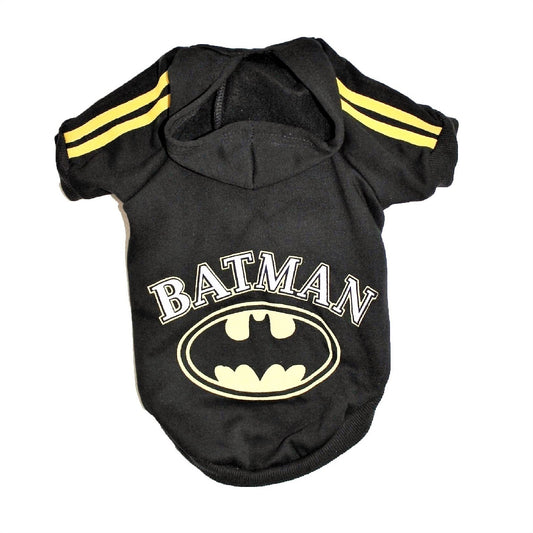 Small Pet Cat Dog Coat Hoodie Sweatshirt Pullover Batman Jumper