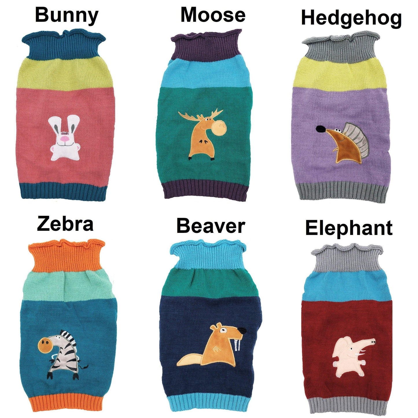 Dog Sweater Knitted Warm Winter Knitwear Clothes Small Large Pet Cat Puppy