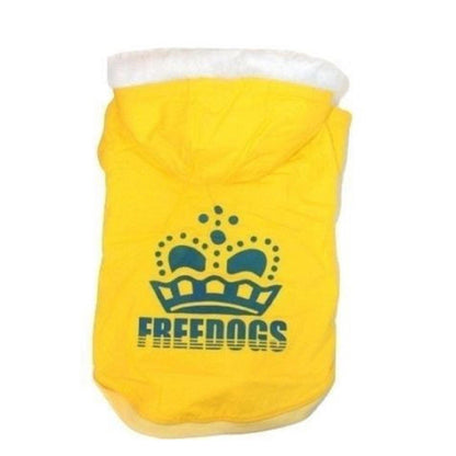 Dog Puppy Coat Jacket Clothes Apparel Hood Spring Autumn