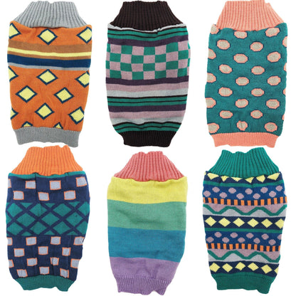 Dog Warm Sweater Knitted Winter Knitwear Clothes Small Large Pet Cat Puppy