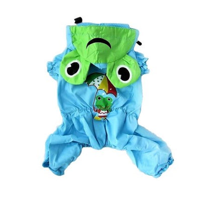 For Small Pet Cat Dog Raincoat Jumpsuit Rain Coat One Piece