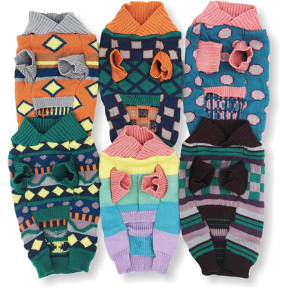 Dog Warm Sweater Knitted Winter Knitwear Clothes Small Large Pet Cat Puppy