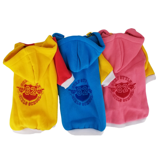 Dog Puppy Cat Pet Clothes Apparel Warm Coat Sweatshirt Hoodie Jacket