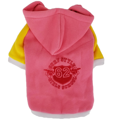 Dog Puppy Cat Pet Clothes Apparel Warm Coat Sweatshirt Hoodie Jacket