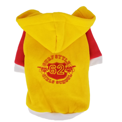 Dog Puppy Cat Pet Clothes Apparel Warm Coat Sweatshirt Hoodie Jacket